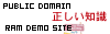 RAM DEMO SITE